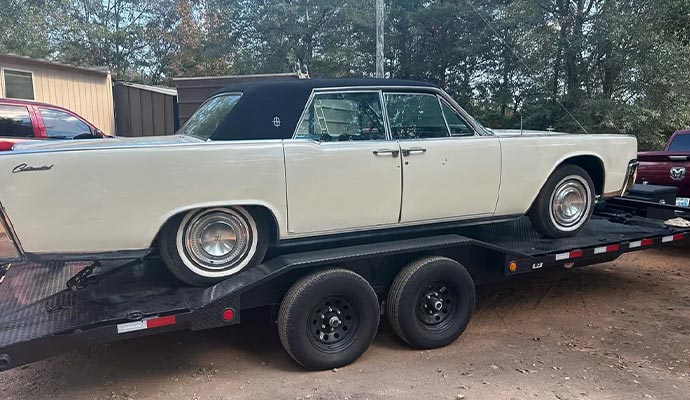 Trailer Rentals for Hauling Antique Cars in DFW