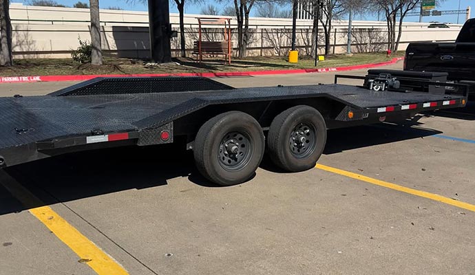 Trailer Rentals for Hauling Small Bulldozers in DFW
